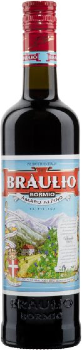 Braulio Amaro Alpino Aperitif 21% 70cl Car x6