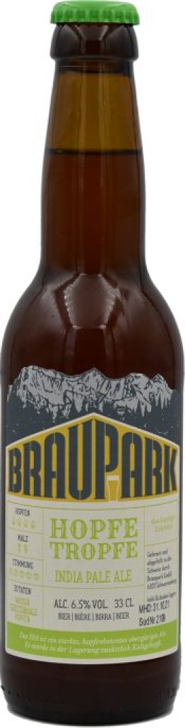 Braupark Hopfetropfe IPA 33cl Car x6