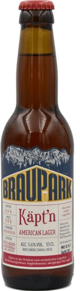 Braupark Käpt'n American Amber 33cl Car x6