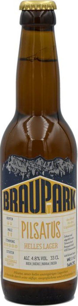Braupark Pilsatus Lager 33cl Car x6