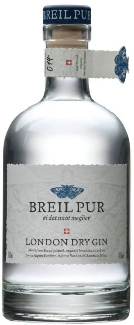 Breil Pur London Dry Gin 45% 70cl Car x6
