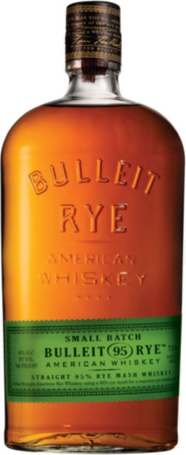 Bulleit Whisky Straight Rye 45% 70cl Car x6
