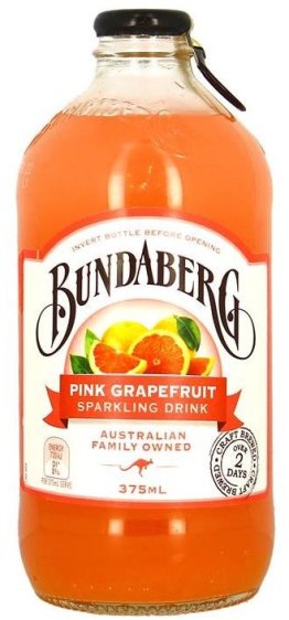 Bundaberg Pink Grapefruit * 37.5cl Car x12