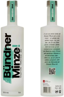 Bündner Minze 16.5% 70cl Car x6
