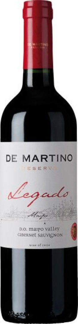 Cabernet Sauvignon Reserva, Legado DO Maipo De Martino 75cl Car x6
