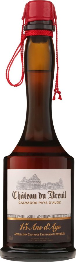 Calvados 15 Ans d'Age Château du Breuil 41% 70cl Car x3