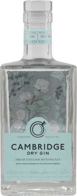 Cambridge Dry Gin 42% 70cl Car x6