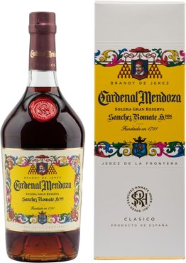 Cardenal Mendoza Brandy de Jerez Solera Gran Reserva * 40% 70cl Car x6