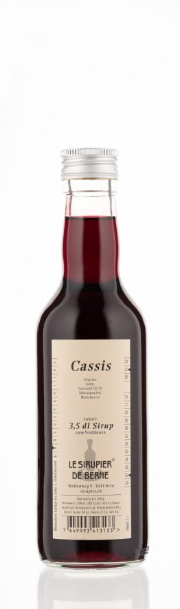 Cassis Sirup Le Sirupier de Berne * 35cl HARx24