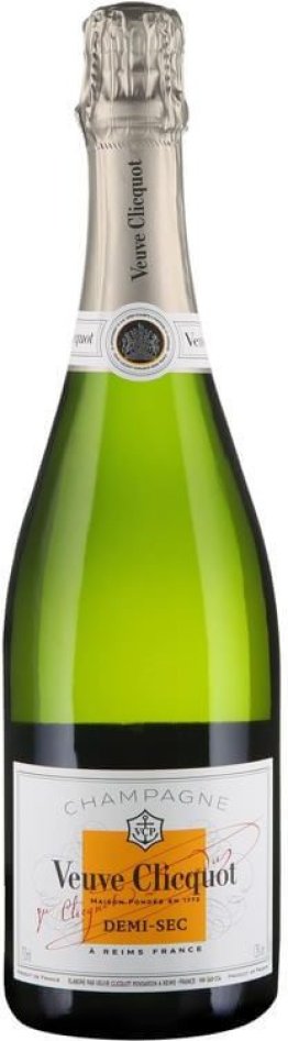 Champagne VCP Veuve Clicquot demi sec * 75cl Car x6