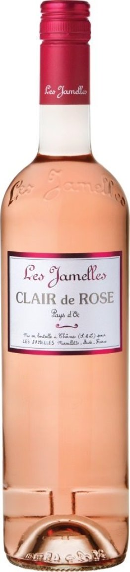Clair de Rose Pays d'Oc IGP Les Jamelles 75cl Car x6