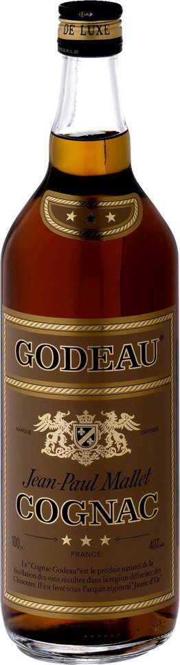 Cognac Godeau * 40% 100cl Car x6