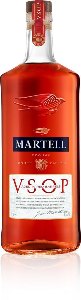 Cognac Martell VSOP 40% 70cl Car x6