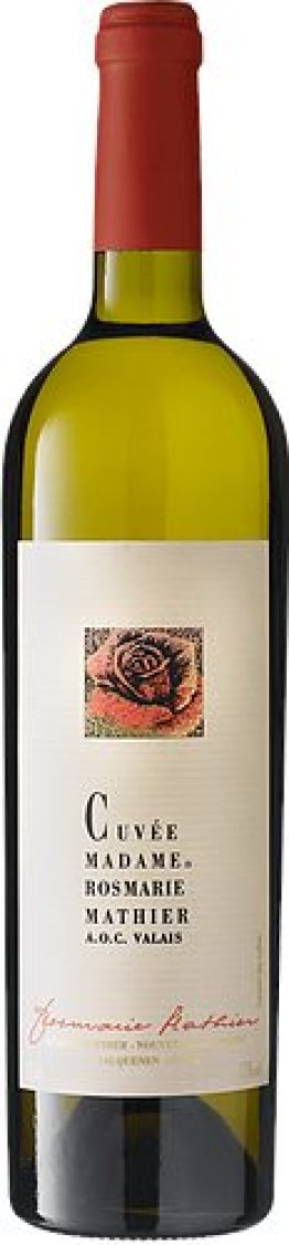 Cuvée Madame Rosmarie Mathier Blanc AOC A. & D. Mathier 75cl Car x6