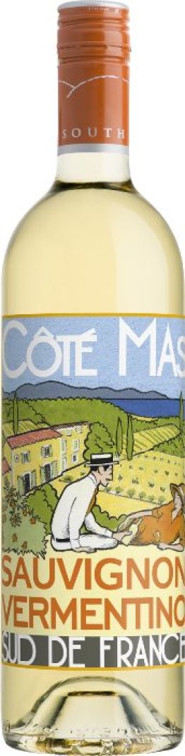 Côte Mas Blanc Sauvignon Vermentino Vin de Pays d'Oc 75cl Car x6