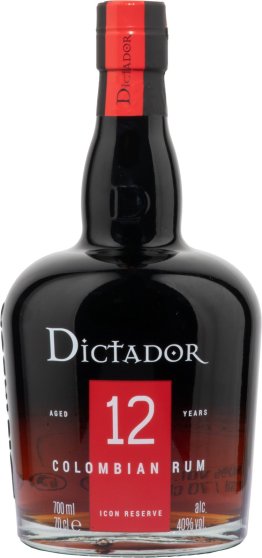 Dictador Rum Icon Reserve 12 J. 40% 70cl Car x6