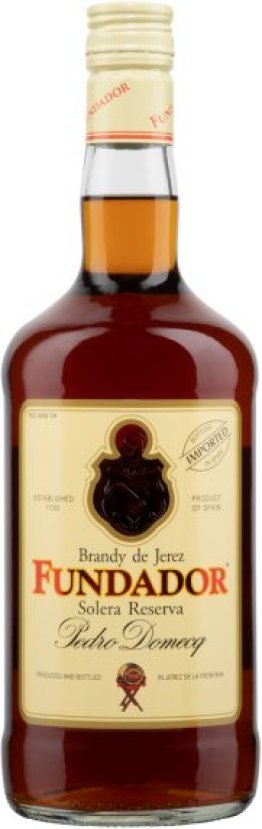 Domecq Brandy Fundador 36% 100cl Car x6