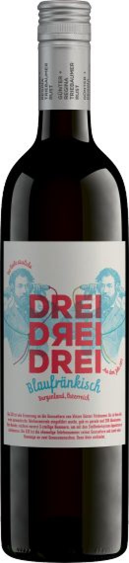 DreiDreiDrei Burgenland Triebaumer Regina + Günter 75cl Car x6