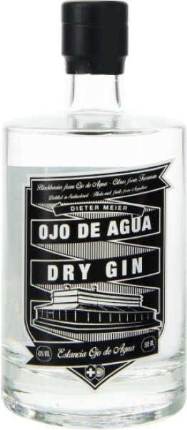 Dry Gin Ojo de Agua Dieter Meier 43% 50cl Car x6