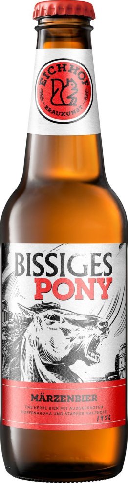 Eichhof bissiges Pony Spezialbier 33cl HARx24