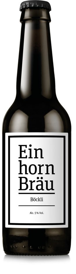 Einhorn Bräu Böckli dunkel 33cl HARx24