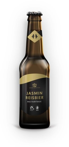 Einsiedler Jasmin Bier Bio 33cl Car 4x6