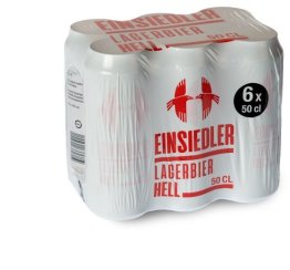 Einsiedler Lager Dosen 50cl Car 4x6
