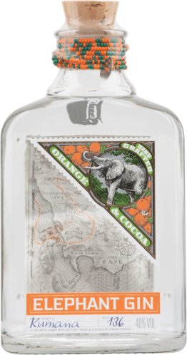 Elephant Orange & Cocoa Gin 40% 50cl Car x6