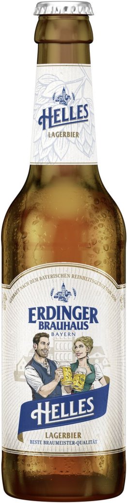 Erdinger Brauhaus Helles Lagerbier 33cl HARx24