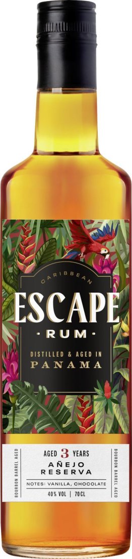 Escape7 Rum Anejo Reserva 40% 70cl Car x6