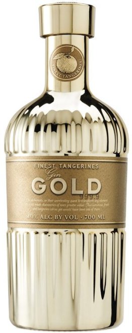 Finest Tangerines Gin Gold 999.9 Osborne 40% 70cl Car x6