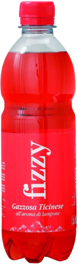 Fizzy Gazzosa Ticinese Himbeer * 50cl Car 4x6
