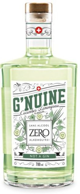 G'nuine Zero Cucumber & Lemongrass 70cl Car x6