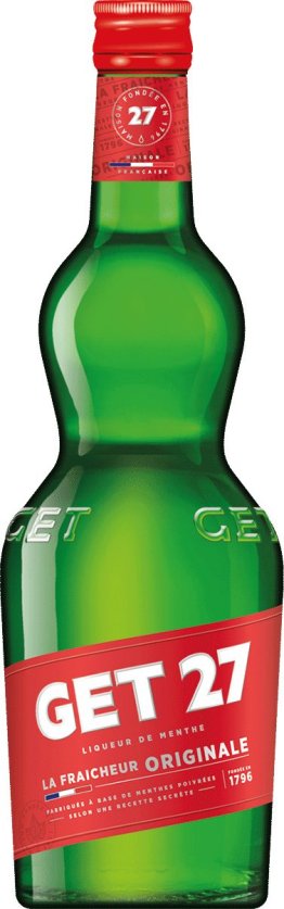 GET 27 Pfefferminzlikör * 17.9% 70cl Car x6