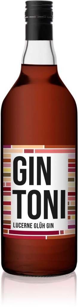GIN TONI Lucerne Glüh Gin 20% 100cl Car x6
