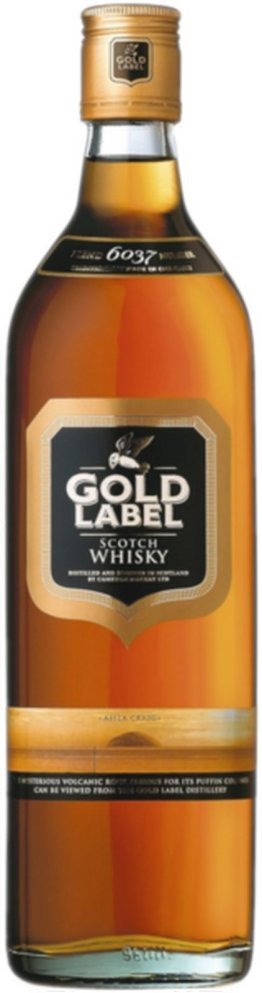 GOLD LABEL Whisky Blended Scotch 40% 70cl Car x6