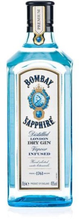 Gin Bombay Saphire 40% 70cl Car x6