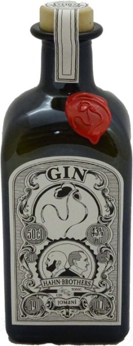 Gin Hahn-Brothers 43% 50cl Car x6