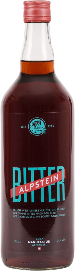 Goba Alpstein Bitter * 28% 100cl Car x6