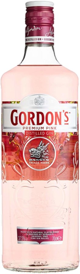 Gordons Pink Gin 37.5% 70cl Car x6