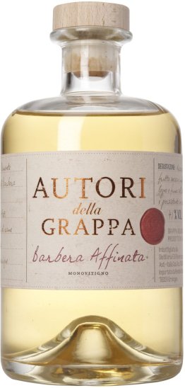 Grappa Autori Barbera Affinata Bio braun 41% 50cl Car x6