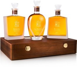 Grappa Berta 3er Geschenkset 3x70 cl * TreSoliTre, Roccanivo, Bric del Gaian 43.3% 210cl