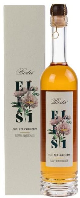 Grappa Berta Elisi Barbera-Nebbiolo-Cabernet 43% 50cl Car x6