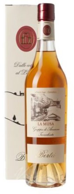 Grappa Berta La Musa Amarone 40% 50cl Car x6