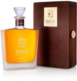 Grappa Berta Tre Soli Tre mit Holzkiste 43% 70cl