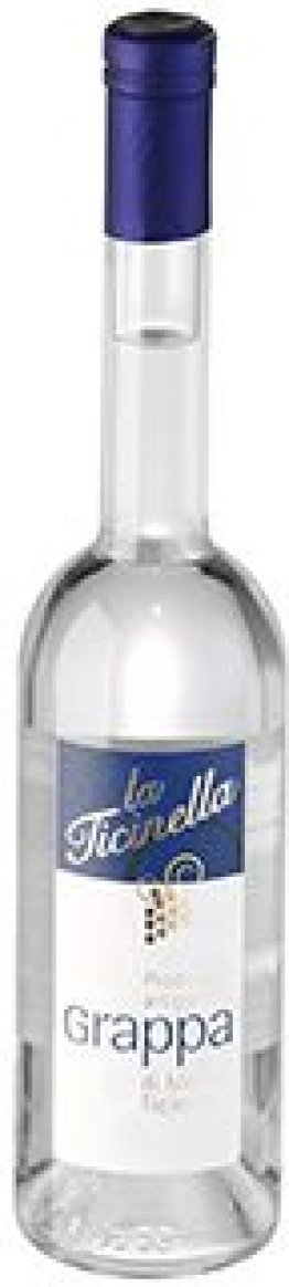 Grappa La Ticinella Nostrana * 41.5% 50cl Car x6