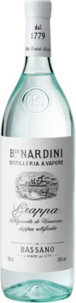 Grappa Nardini Aquavite di Bassano 50% 100cl Car x6
