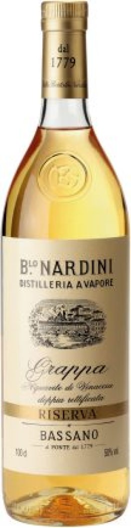 Grappa Nardini Aquavite di Bassano Riserva 50% 100cl Car x6