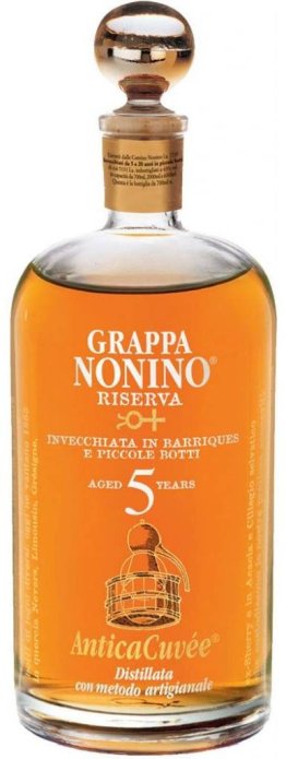 Grappa Nonino - Riserva Antica Cuvee 5 years 43% 70cl Car x6