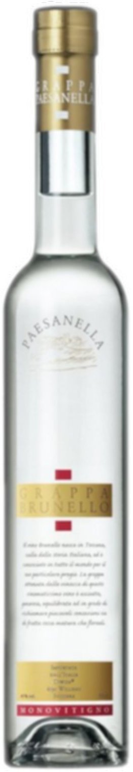 Grappa Paesanella di Brunello 41% 50cl Car x6